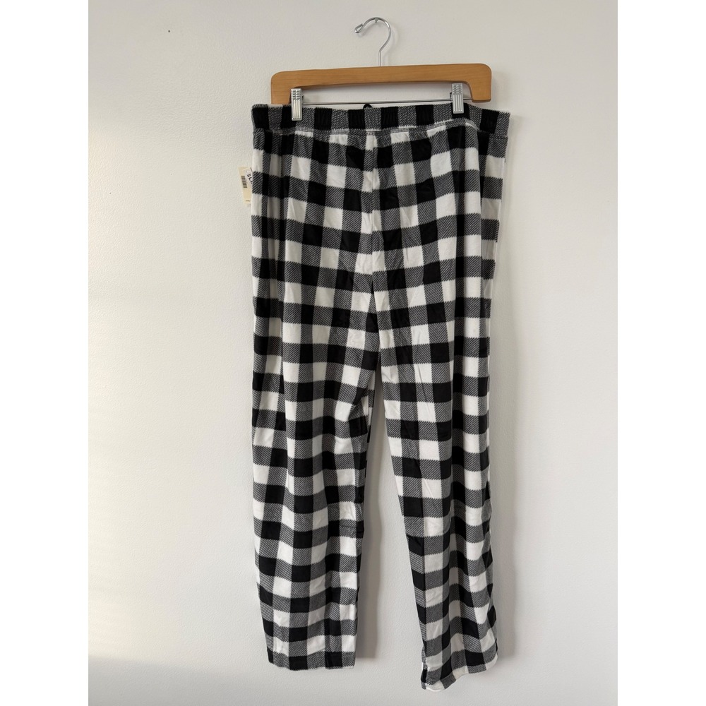 Aeropostale Women's Black & White Checkered Sleep Pants – Size Large – NWT - Picture 6 of 6